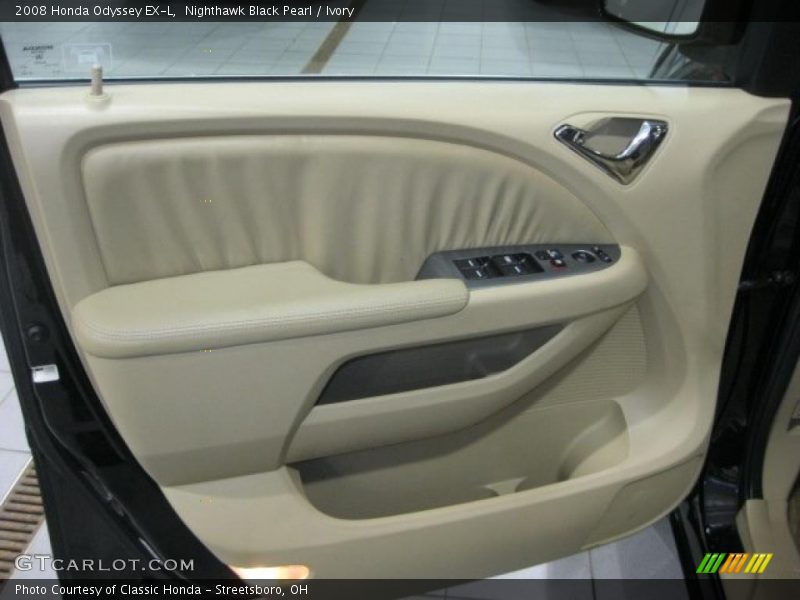 Nighthawk Black Pearl / Ivory 2008 Honda Odyssey EX-L