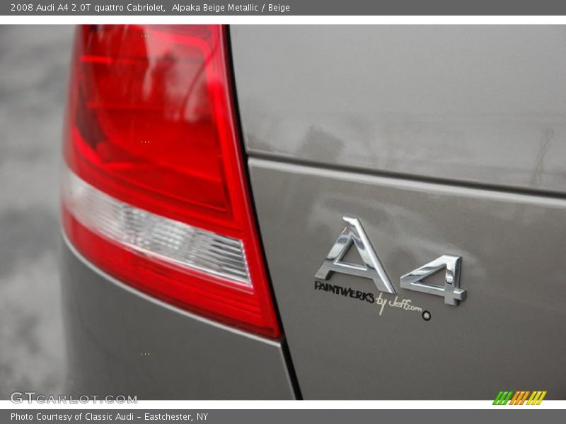 Alpaka Beige Metallic / Beige 2008 Audi A4 2.0T quattro Cabriolet