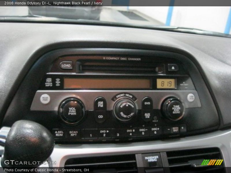 Nighthawk Black Pearl / Ivory 2008 Honda Odyssey EX-L