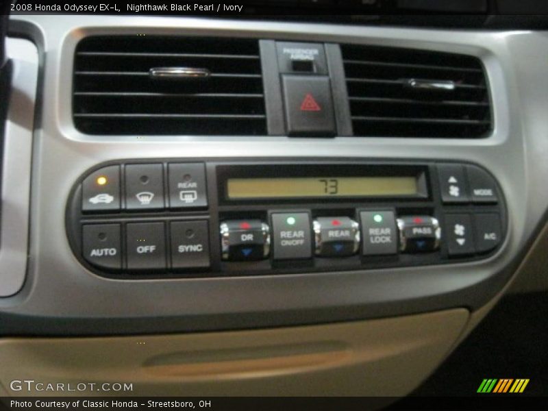 Nighthawk Black Pearl / Ivory 2008 Honda Odyssey EX-L