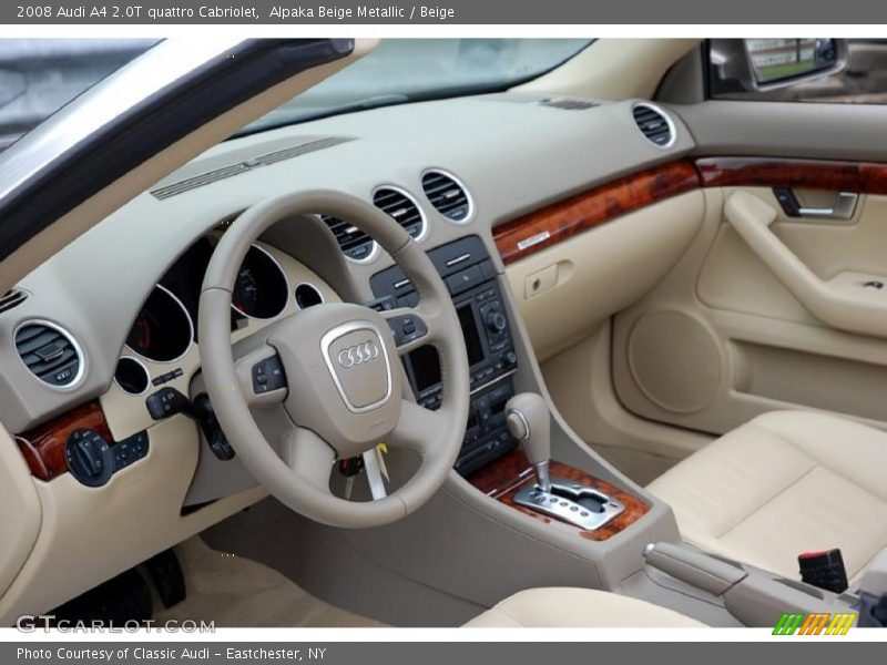 Dashboard of 2008 A4 2.0T quattro Cabriolet