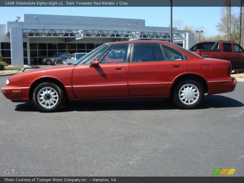 Dark Toreador Red Metallic / Gray 1998 Oldsmobile Eighty-Eight LS