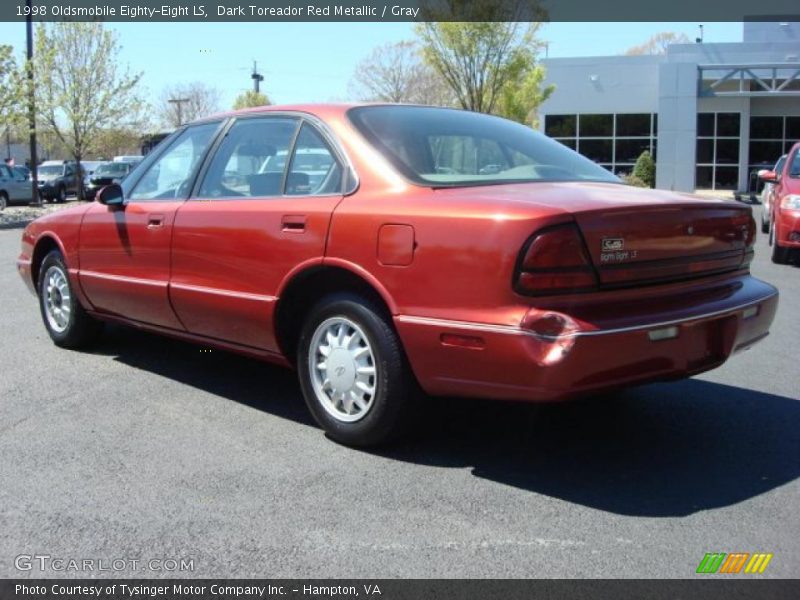 Dark Toreador Red Metallic / Gray 1998 Oldsmobile Eighty-Eight LS