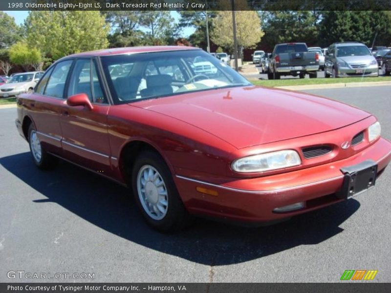 Dark Toreador Red Metallic / Gray 1998 Oldsmobile Eighty-Eight LS