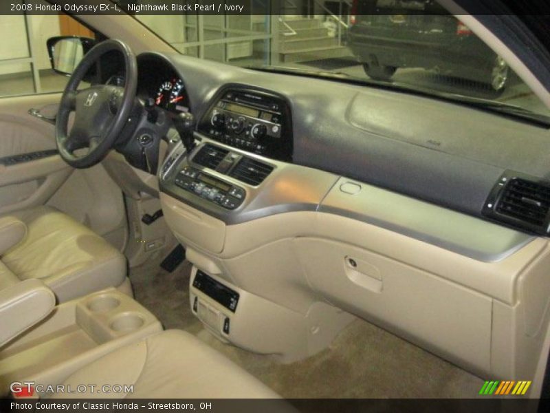 Nighthawk Black Pearl / Ivory 2008 Honda Odyssey EX-L