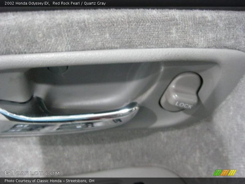 Red Rock Pearl / Quartz Gray 2002 Honda Odyssey EX