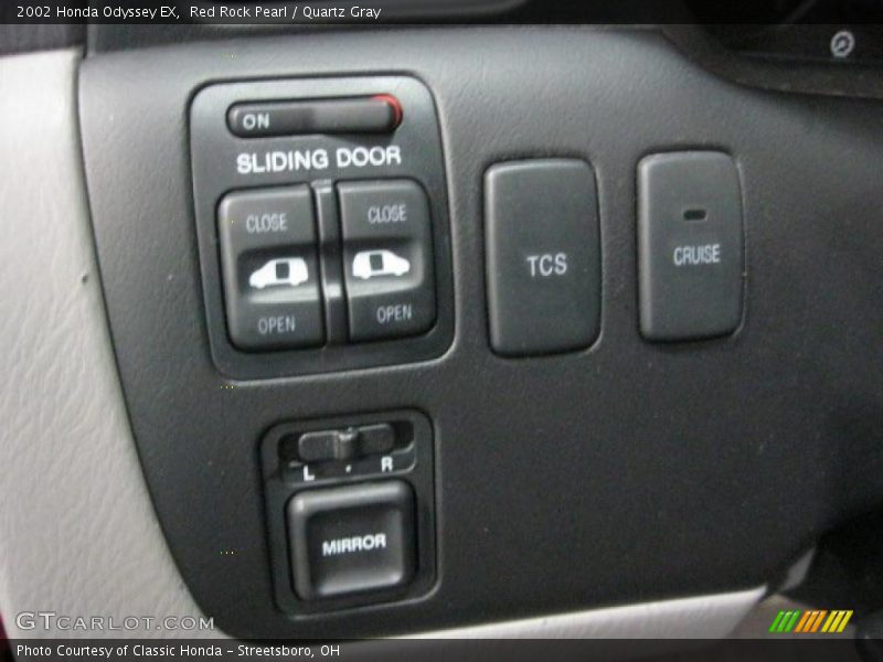 Red Rock Pearl / Quartz Gray 2002 Honda Odyssey EX