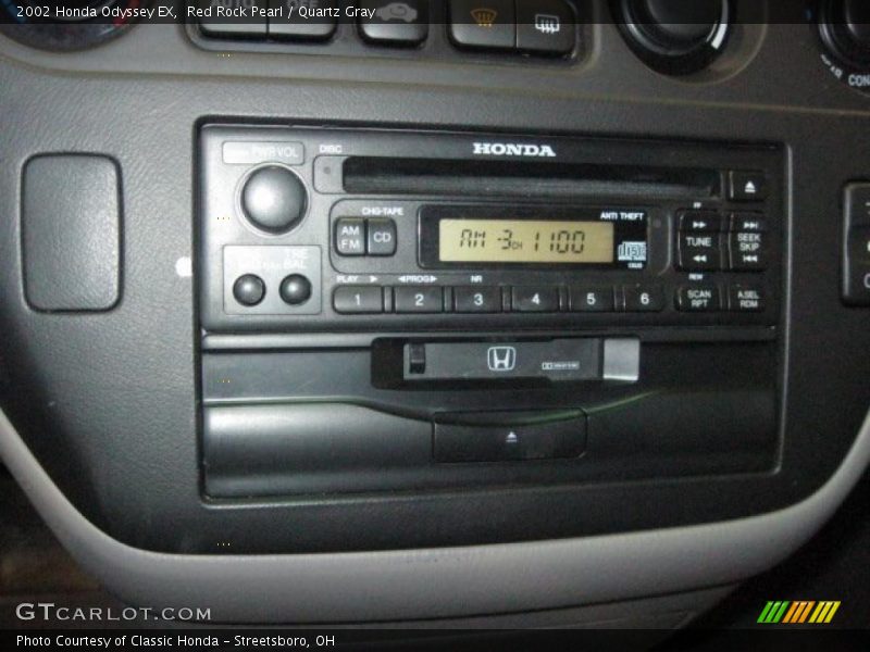 Controls of 2002 Odyssey EX