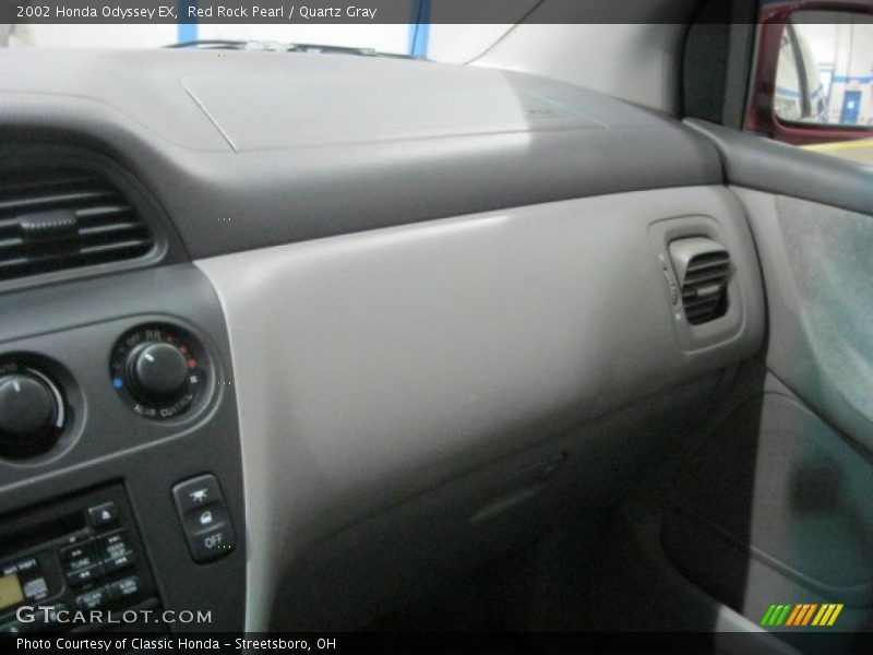 Red Rock Pearl / Quartz Gray 2002 Honda Odyssey EX