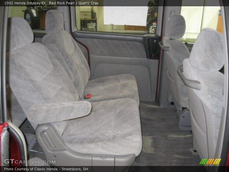 Red Rock Pearl / Quartz Gray 2002 Honda Odyssey EX