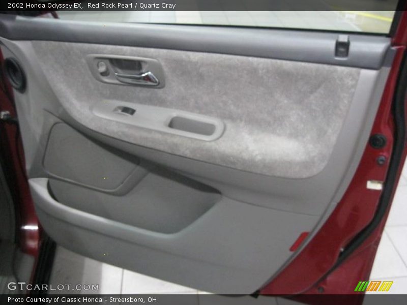 Red Rock Pearl / Quartz Gray 2002 Honda Odyssey EX