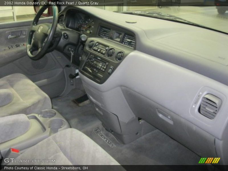 Dashboard of 2002 Odyssey EX