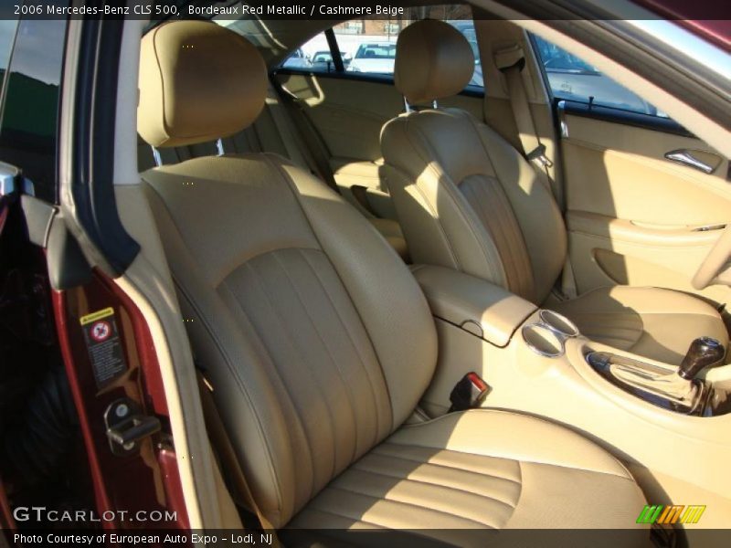 Bordeaux Red Metallic / Cashmere Beige 2006 Mercedes-Benz CLS 500