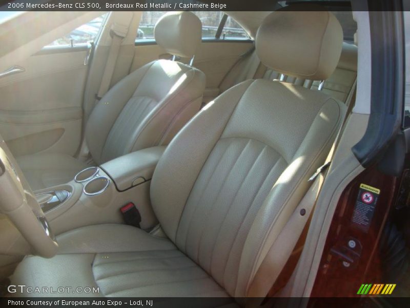 Bordeaux Red Metallic / Cashmere Beige 2006 Mercedes-Benz CLS 500