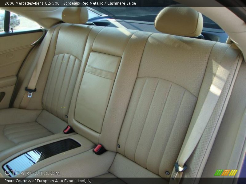 Bordeaux Red Metallic / Cashmere Beige 2006 Mercedes-Benz CLS 500