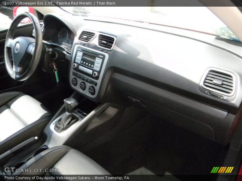 Paprika Red Metallic / Titan Black 2007 Volkswagen Eos 2.0T