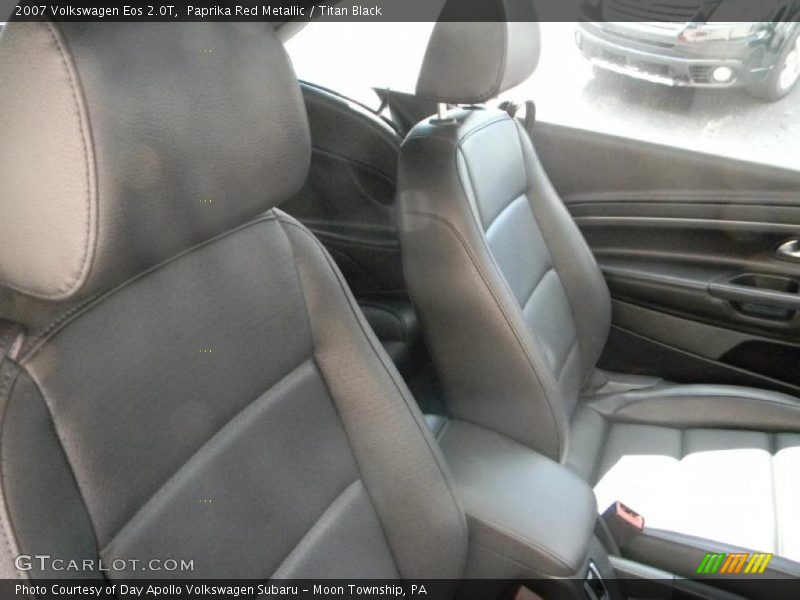 Paprika Red Metallic / Titan Black 2007 Volkswagen Eos 2.0T