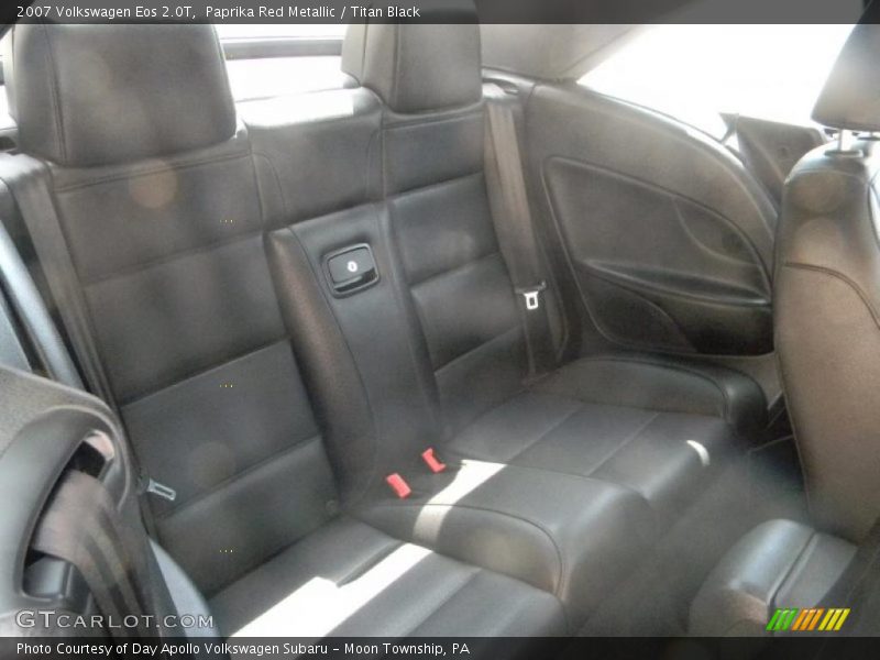 Paprika Red Metallic / Titan Black 2007 Volkswagen Eos 2.0T