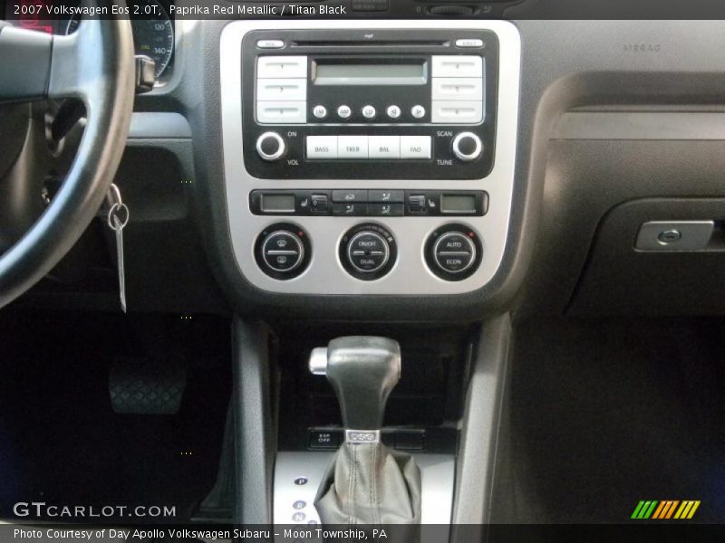 Paprika Red Metallic / Titan Black 2007 Volkswagen Eos 2.0T
