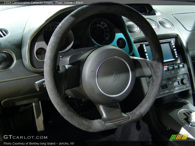 Pearl Yellow / Black 2004 Lamborghini Gallardo Coupe
