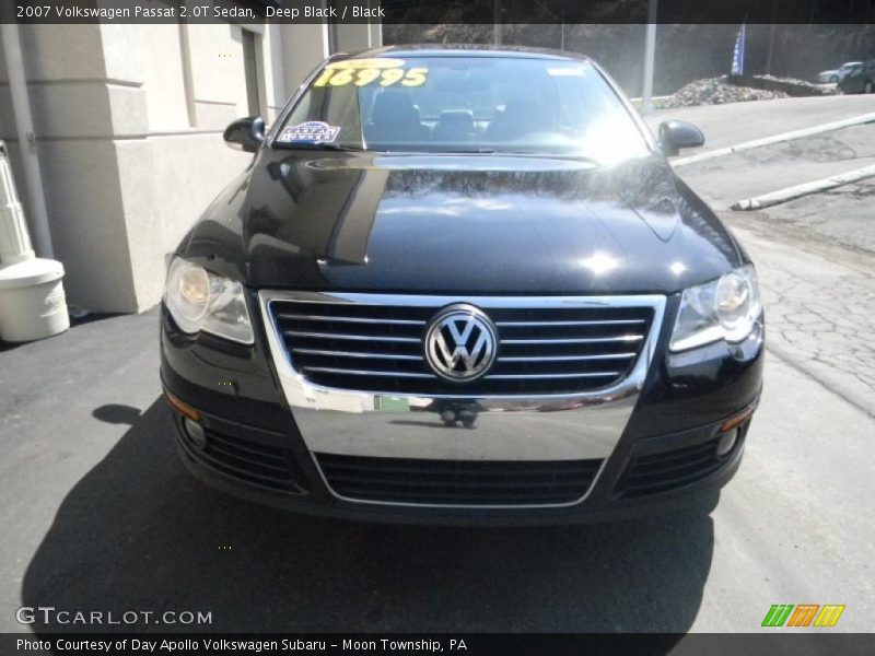 Deep Black / Black 2007 Volkswagen Passat 2.0T Sedan