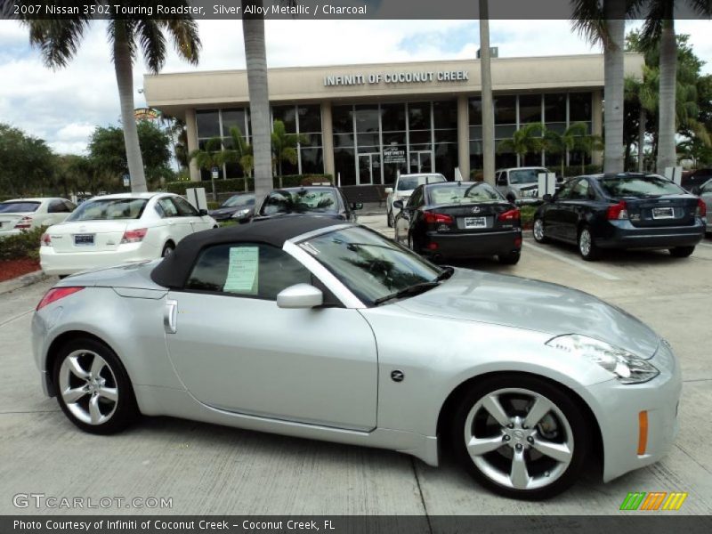 Silver Alloy Metallic / Charcoal 2007 Nissan 350Z Touring Roadster