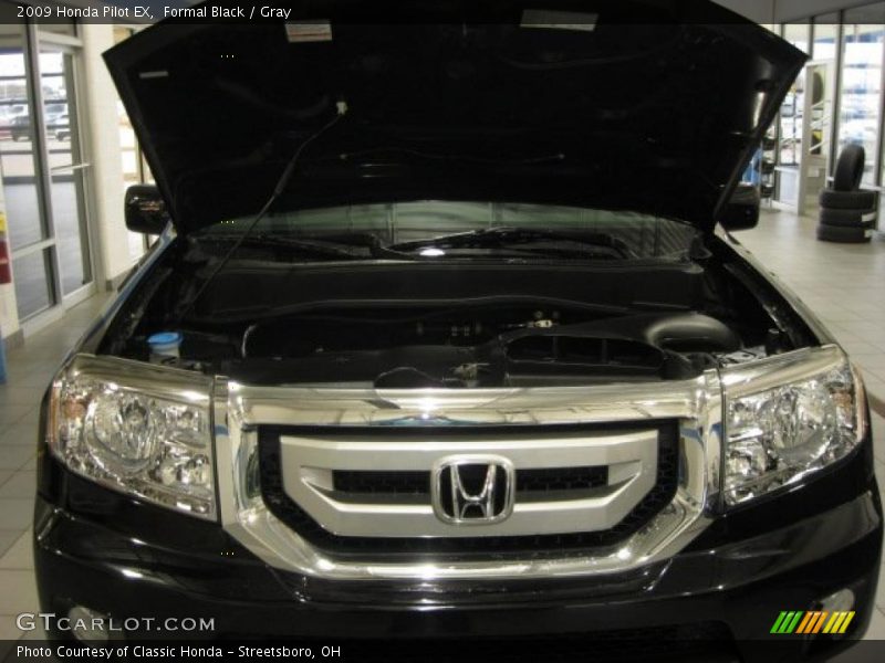 Formal Black / Gray 2009 Honda Pilot EX