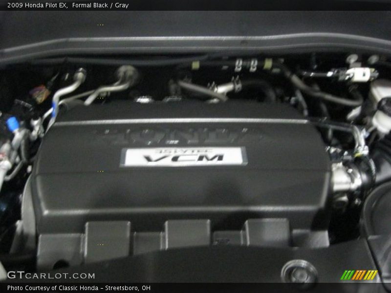 Formal Black / Gray 2009 Honda Pilot EX