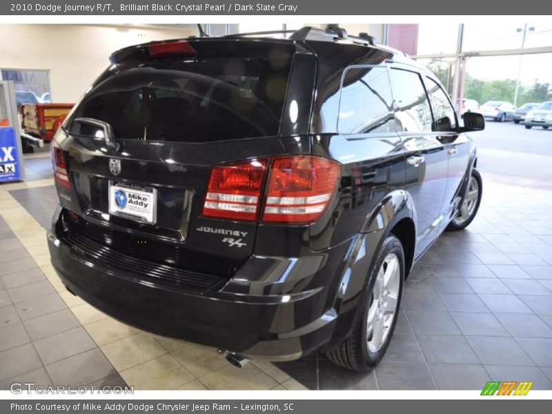 Brilliant Black Crystal Pearl / Dark Slate Gray 2010 Dodge Journey R/T