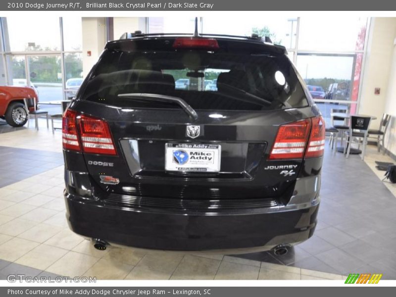 Brilliant Black Crystal Pearl / Dark Slate Gray 2010 Dodge Journey R/T