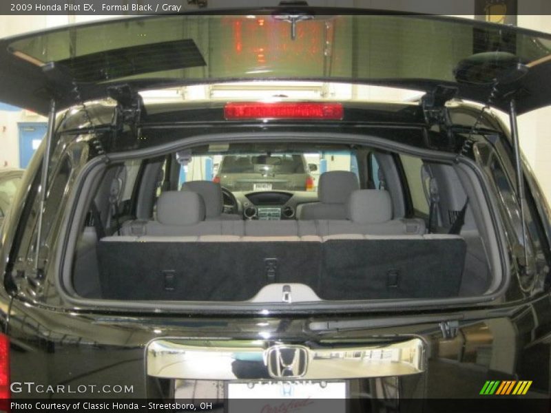 Formal Black / Gray 2009 Honda Pilot EX