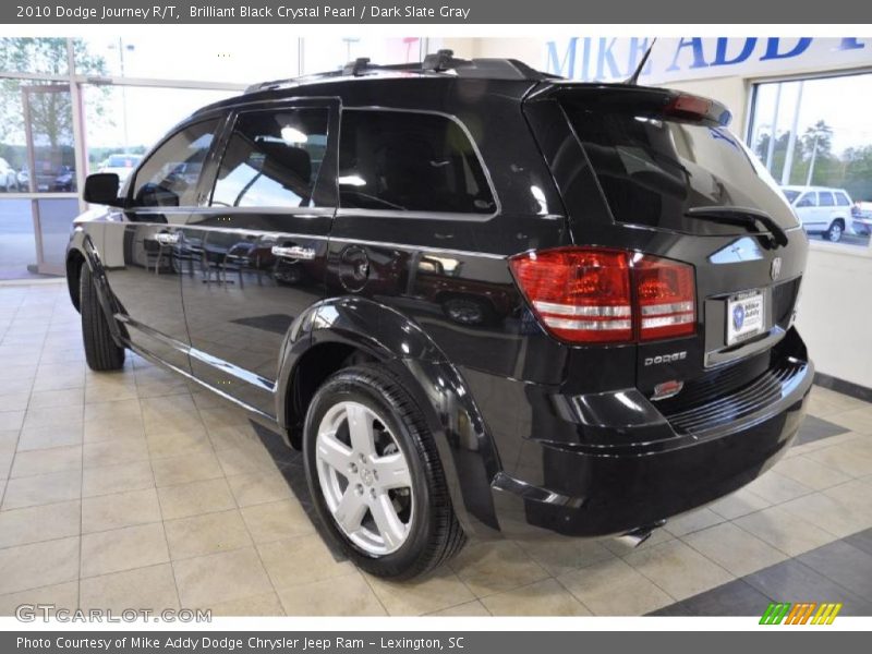 Brilliant Black Crystal Pearl / Dark Slate Gray 2010 Dodge Journey R/T