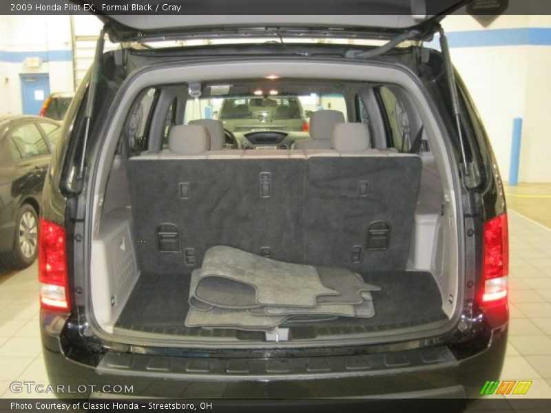 Formal Black / Gray 2009 Honda Pilot EX