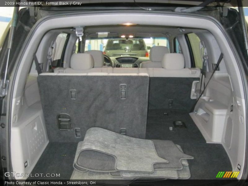 Formal Black / Gray 2009 Honda Pilot EX