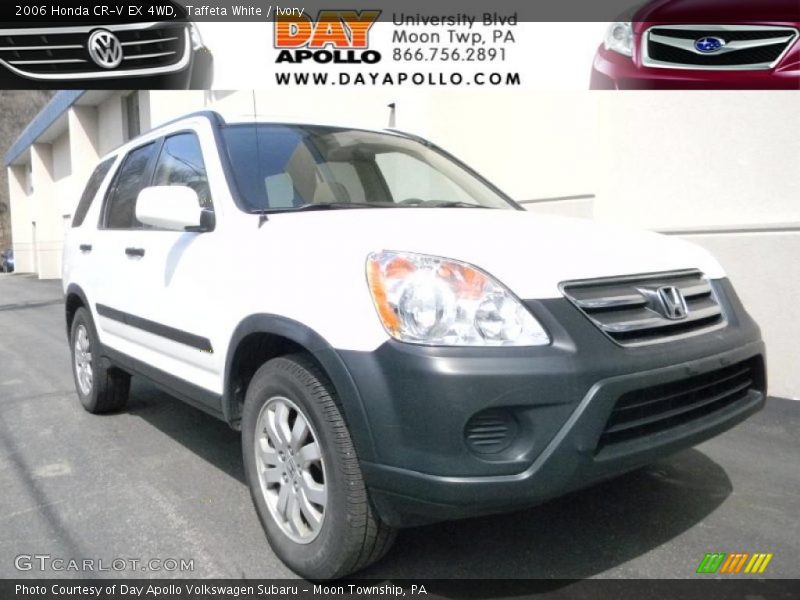 Taffeta White / Ivory 2006 Honda CR-V EX 4WD