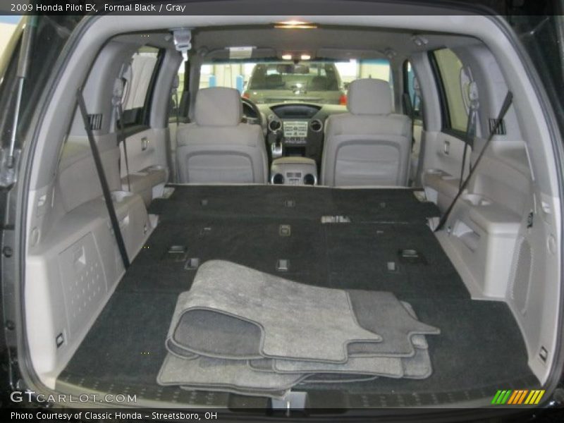Formal Black / Gray 2009 Honda Pilot EX