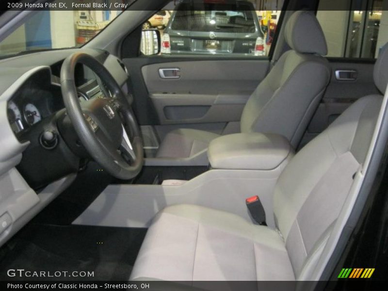 Formal Black / Gray 2009 Honda Pilot EX