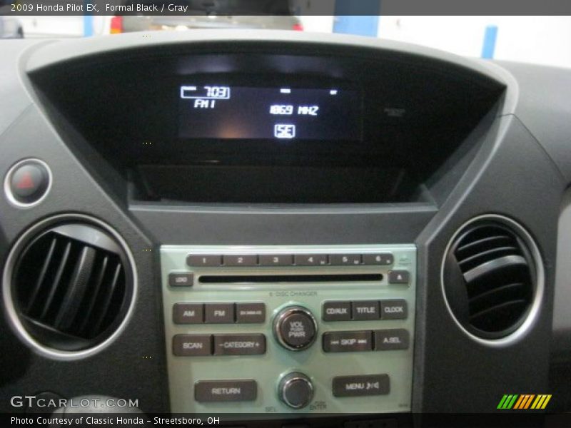 Formal Black / Gray 2009 Honda Pilot EX