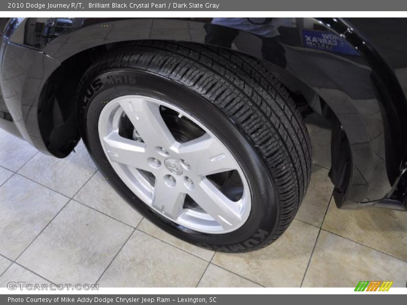 Brilliant Black Crystal Pearl / Dark Slate Gray 2010 Dodge Journey R/T