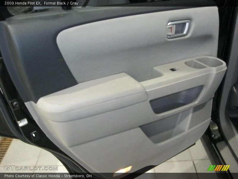 Formal Black / Gray 2009 Honda Pilot EX