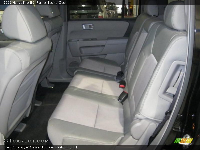 Formal Black / Gray 2009 Honda Pilot EX