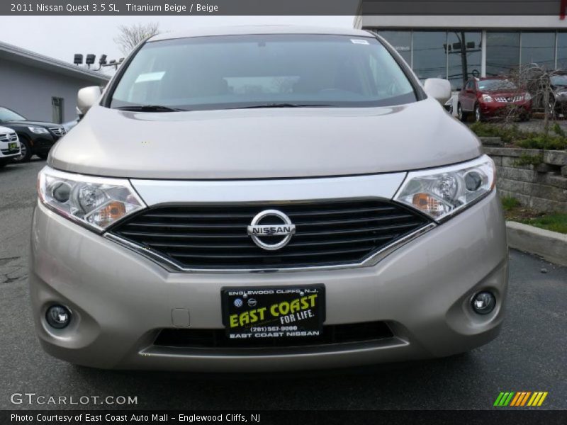 Titanium Beige / Beige 2011 Nissan Quest 3.5 SL