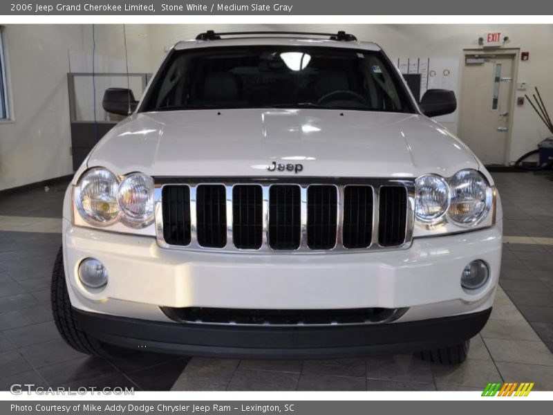 Stone White / Medium Slate Gray 2006 Jeep Grand Cherokee Limited