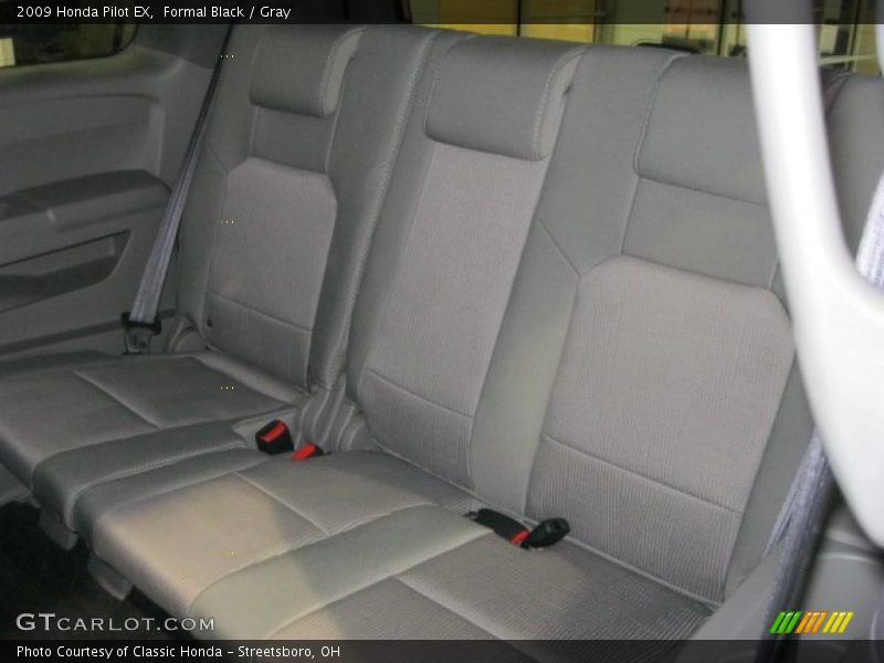 Formal Black / Gray 2009 Honda Pilot EX