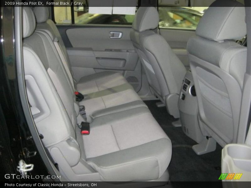 Formal Black / Gray 2009 Honda Pilot EX