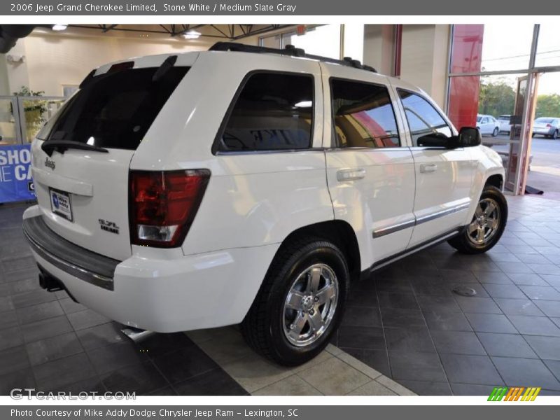 Stone White / Medium Slate Gray 2006 Jeep Grand Cherokee Limited