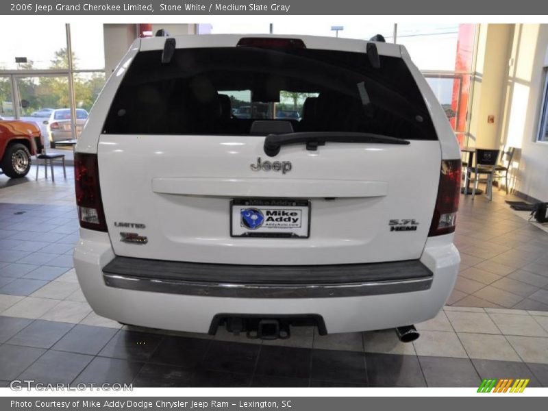 Stone White / Medium Slate Gray 2006 Jeep Grand Cherokee Limited