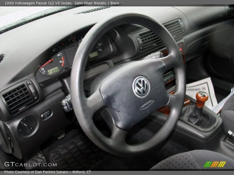  1999 Passat GLS V6 Sedan Black Interior