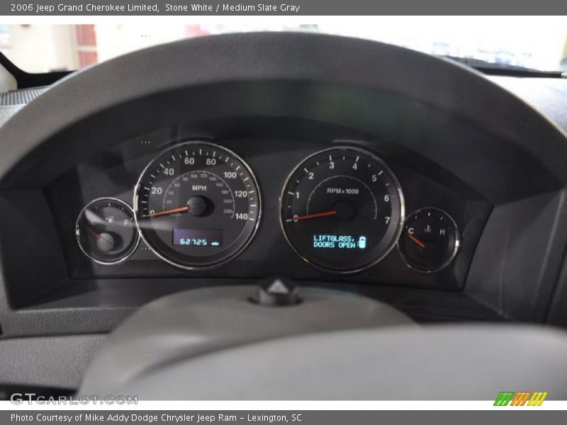 Stone White / Medium Slate Gray 2006 Jeep Grand Cherokee Limited
