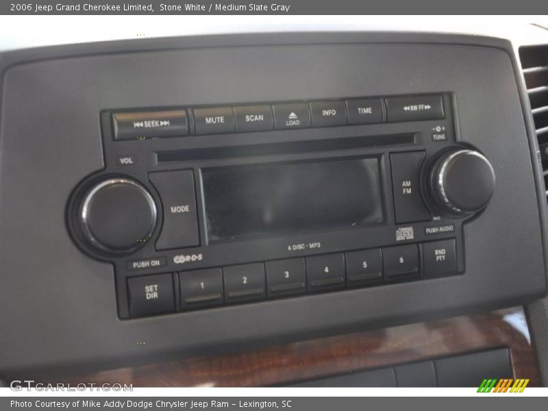 Stone White / Medium Slate Gray 2006 Jeep Grand Cherokee Limited